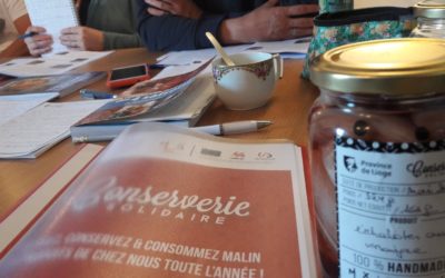 Accueil de la formation « Transformation et conservation des fruits et légumes » durant l&rsquo;été 2019