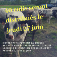 Mise à disposition des prochains colis le jeudi 27 juin