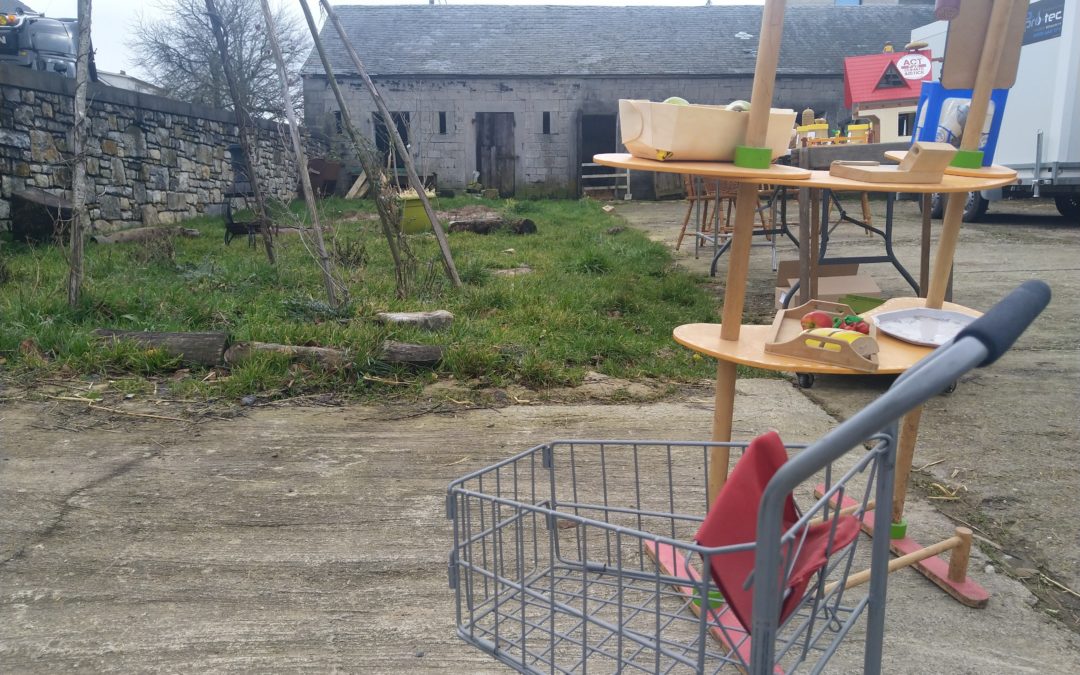 Mise à disposition des colis de viande de vache de mars