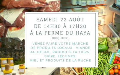 Ce samedi, c’est marché dans la cour de la ferme