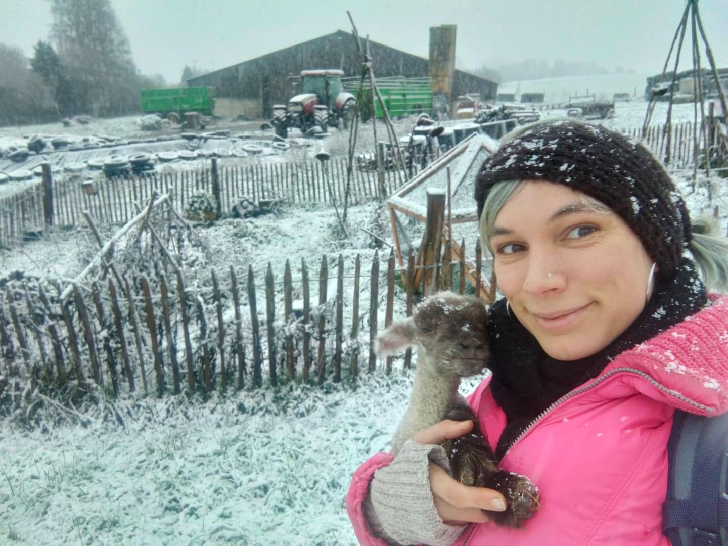 de la neige pour noel