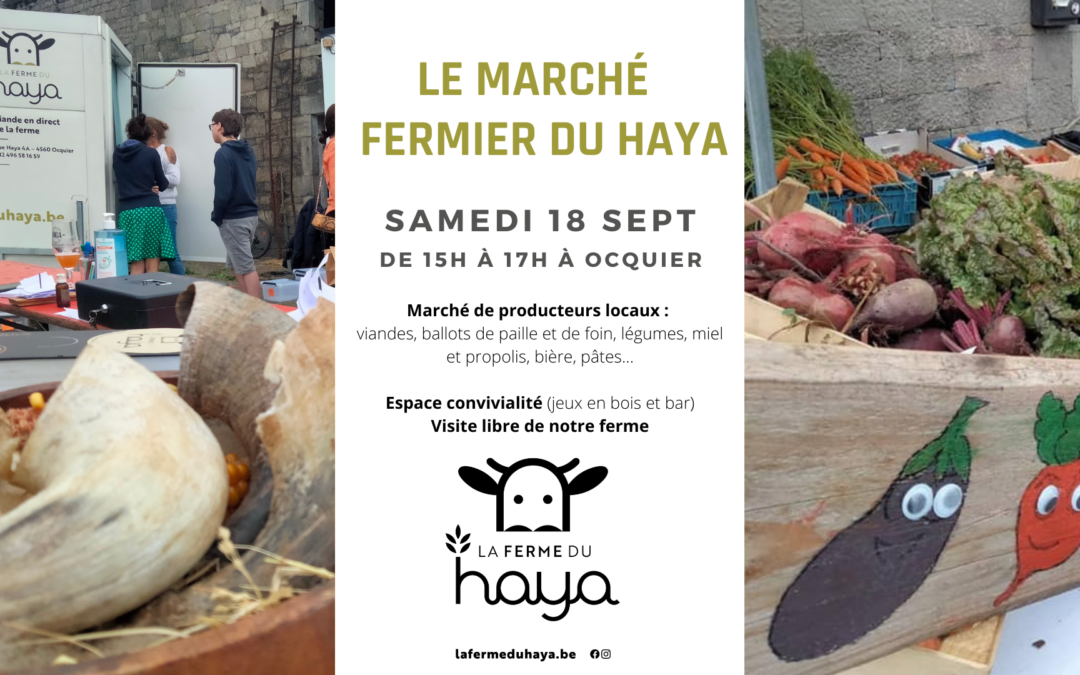 Le samedi 18 septembre c’est marché !