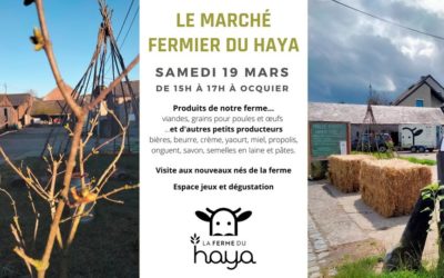 Notre prochain marché c’est le 19 mars !