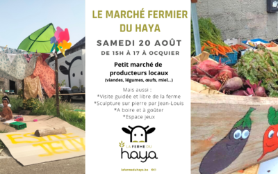 Le marché fermier d’août