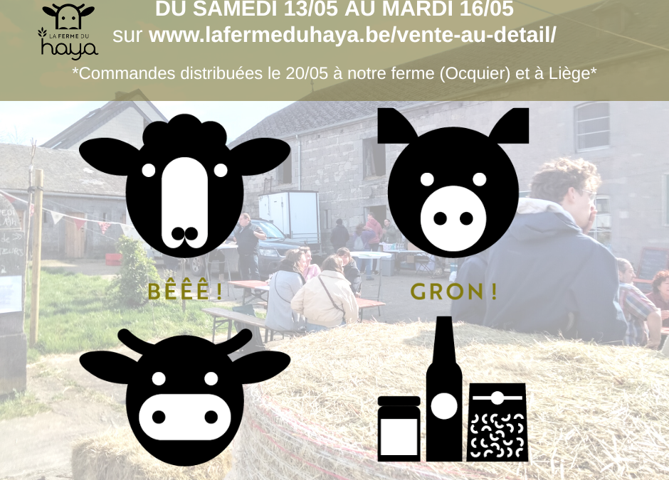 Vente au détail de mai