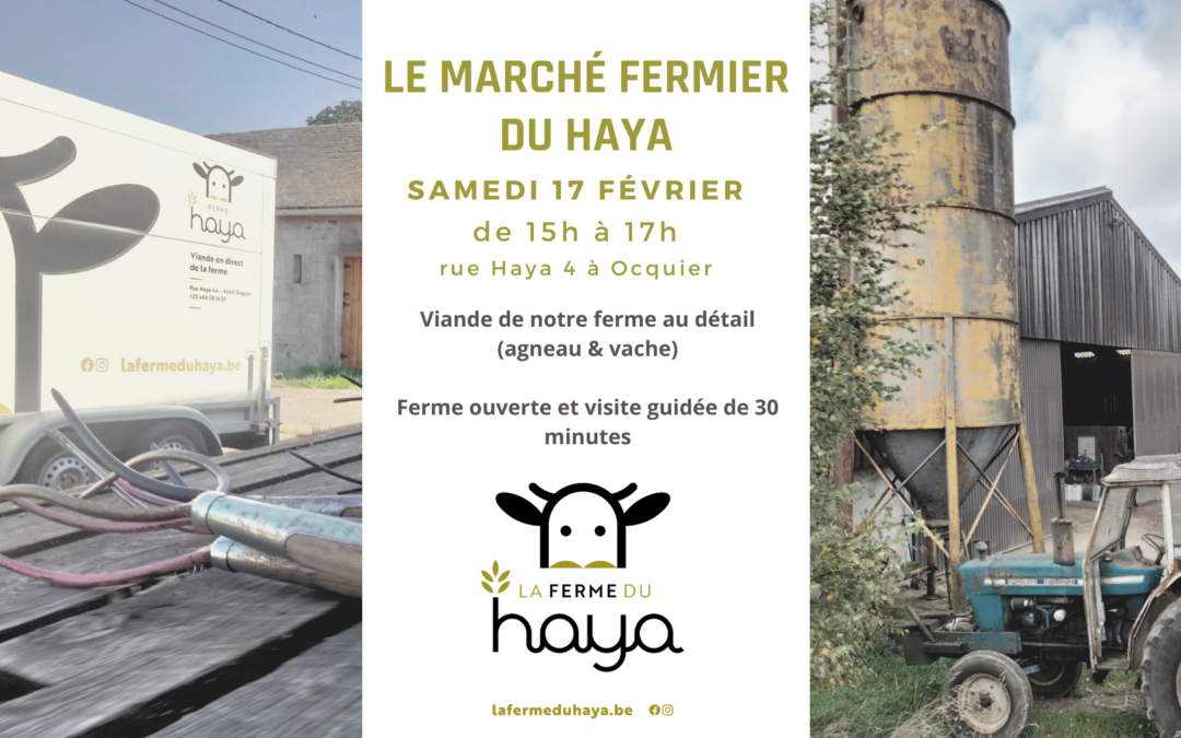 Le marché fermier du Haya février