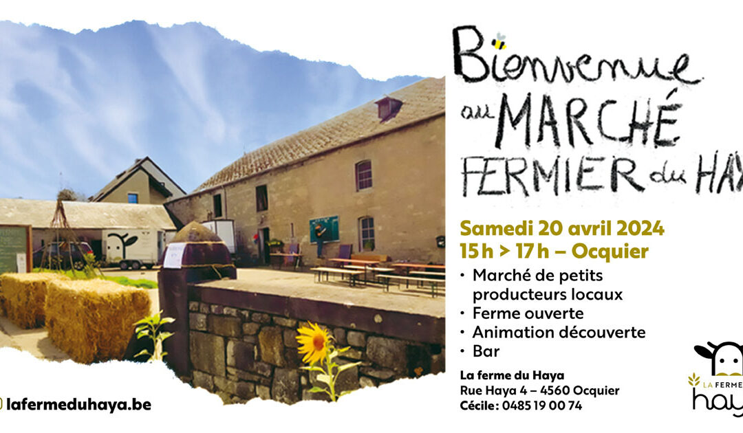 Prochain marché le samedi 20 avril