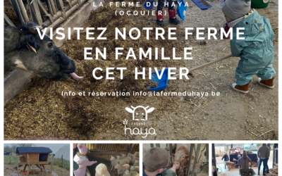 Visitez notre ferme en famille cet hiver