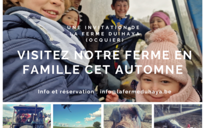 Visitez notre ferme en famille cet automne