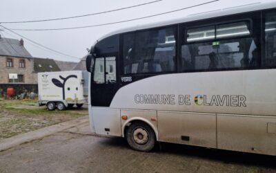 Visite découverte de notre ferme pour groupe (extra)scolaire