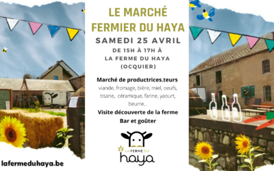 Marché fermier d&rsquo;avril