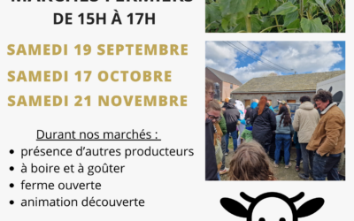 Nos marchés de l&rsquo;automne 2026
