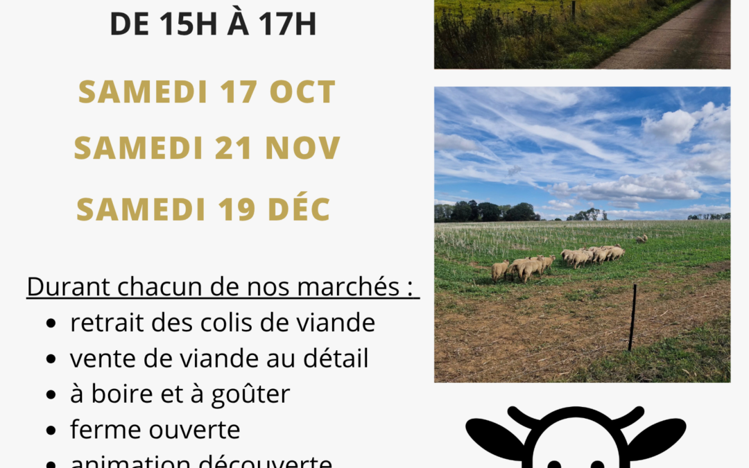 Nos marchés de l&rsquo;automne 2026
