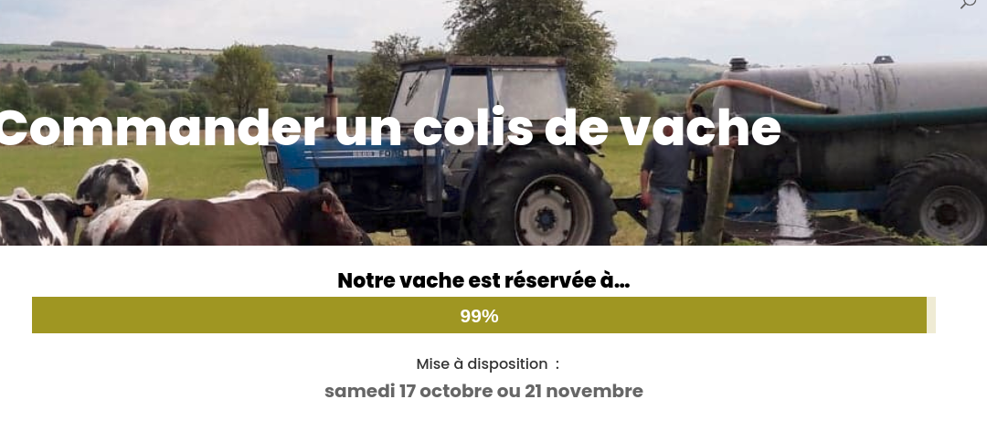 Liste d&rsquo;attente colis de vache, c&rsquo;est-à-dire ?